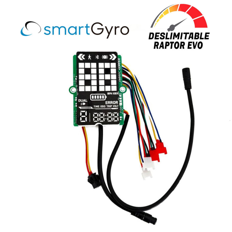 Pantalla Display Para deslimitar Smartgyro Raptor EVO