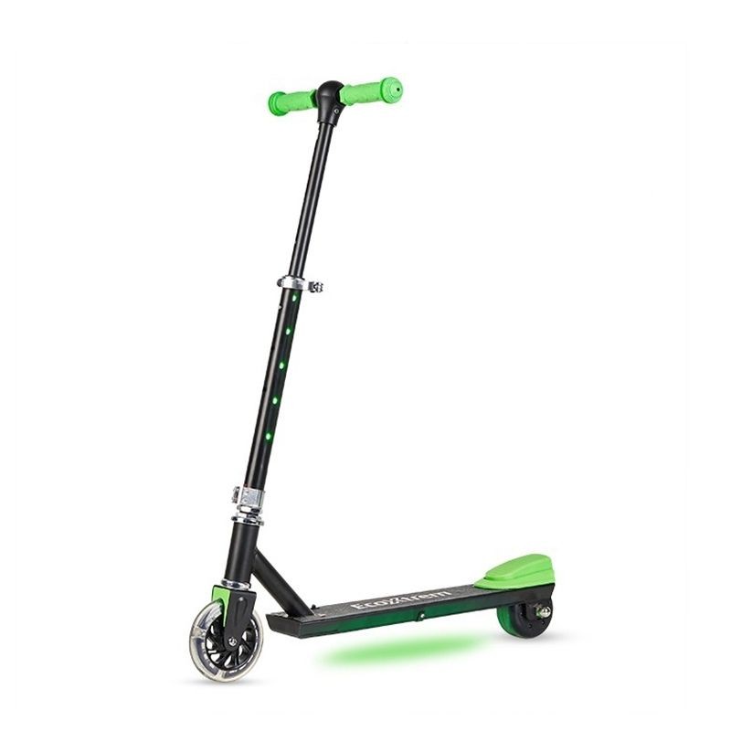 PATINETE ELECTRICO INFANTIL CON LUCES LED VERDE