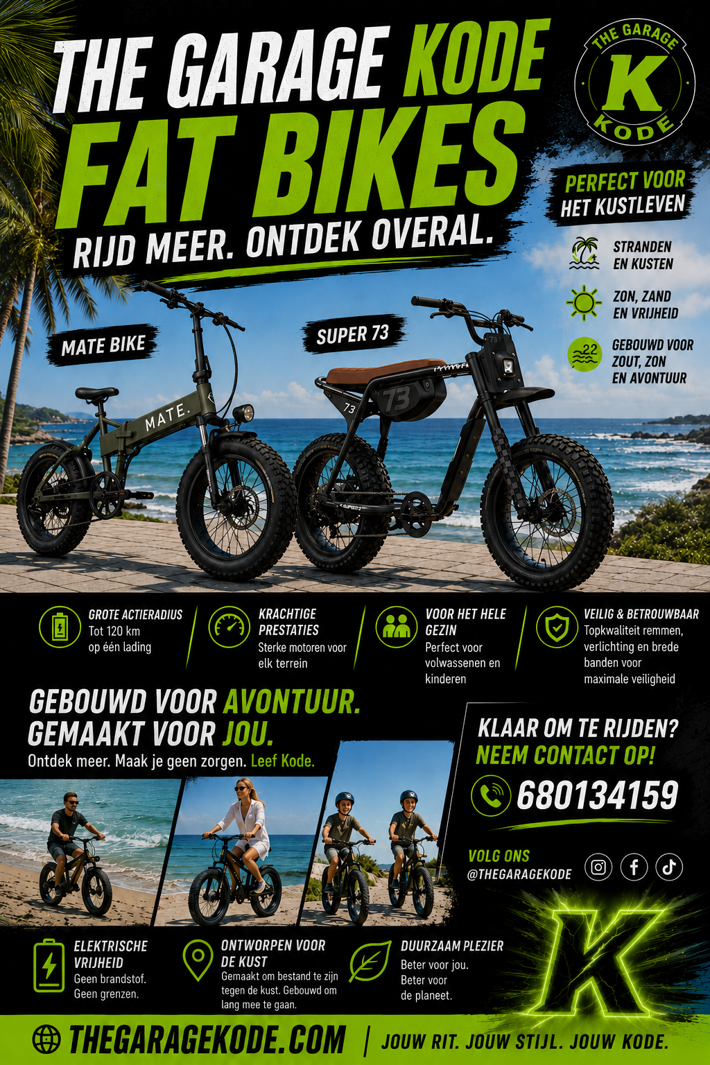 Fat Bike eléctrica Costa Blanca