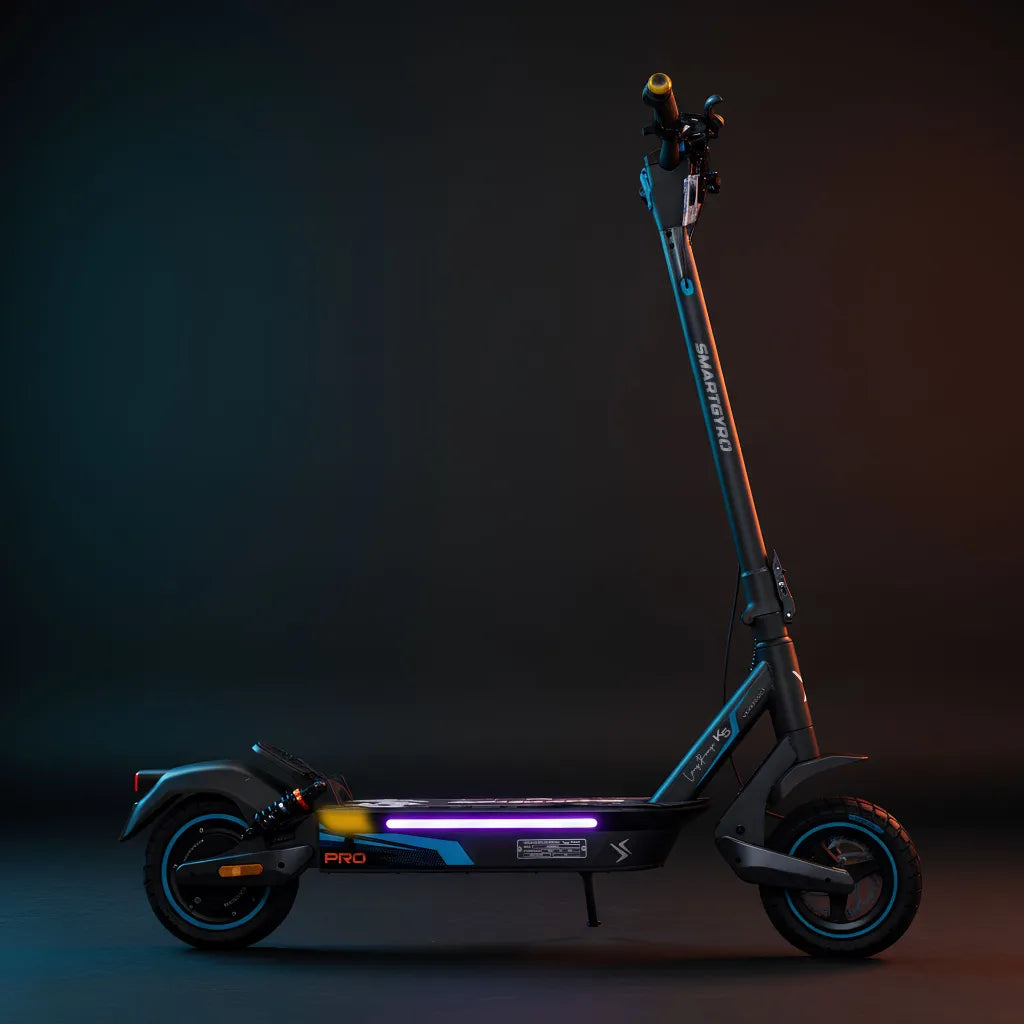 Patinete Eléctrico Smartgyro K5 Pro LR Homologado DGT | 75 km Autonomía