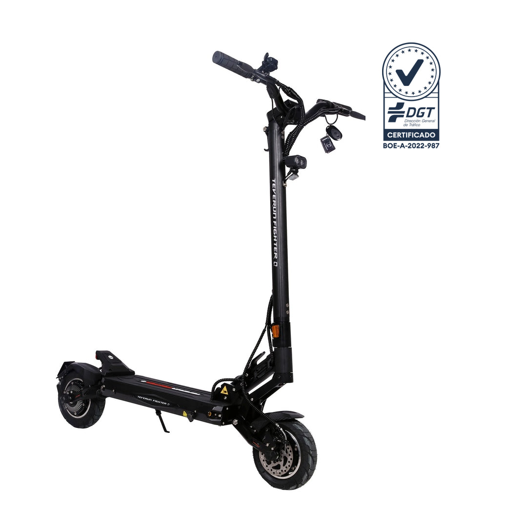 Teverun Fighter Mini Q Patinete Eléctrico  | Dual Motor 1000W
