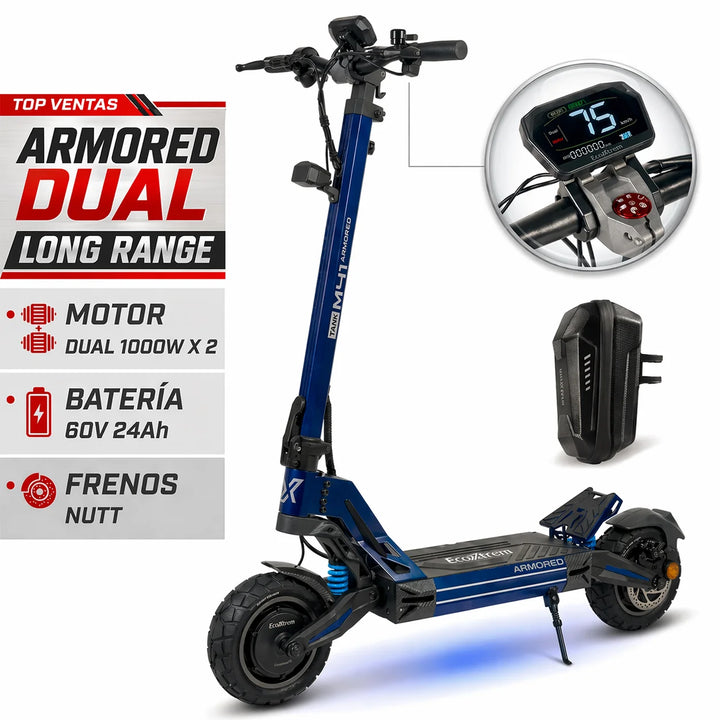 Ecoxtrem M41 Armored Dual Long Range 2026 – DGT Homologado