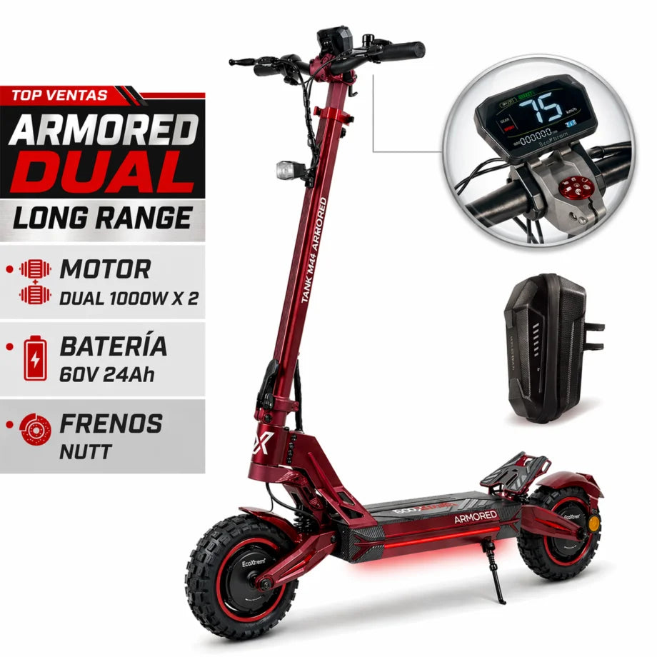 Ecoxtrem M41 Armored Dual Long Range 2026 – DGT Homologado