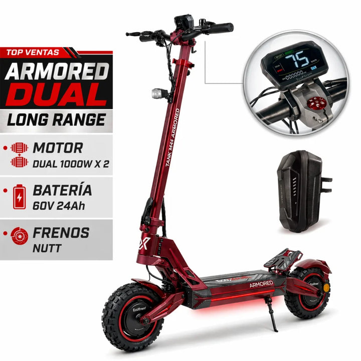 Ecoxtrem M41 Armored Dual Long Range 2026 – DGT Homologado