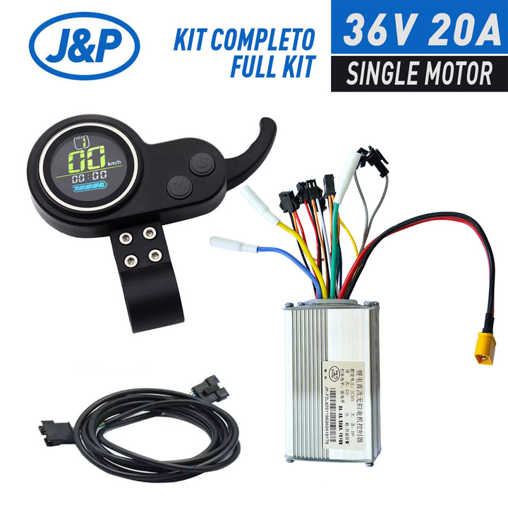 Kit Display + controladora – Single (36V 20A) [JP]