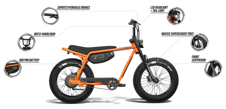SUPER73-Z Miami Astro Orange (Edición Especial)