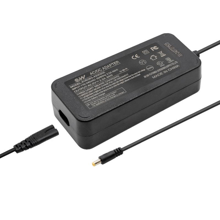 CARGADOR PREMIUM 36V (SALIDA 42V) 2A CONECTOR DC 5,5X2,1MM