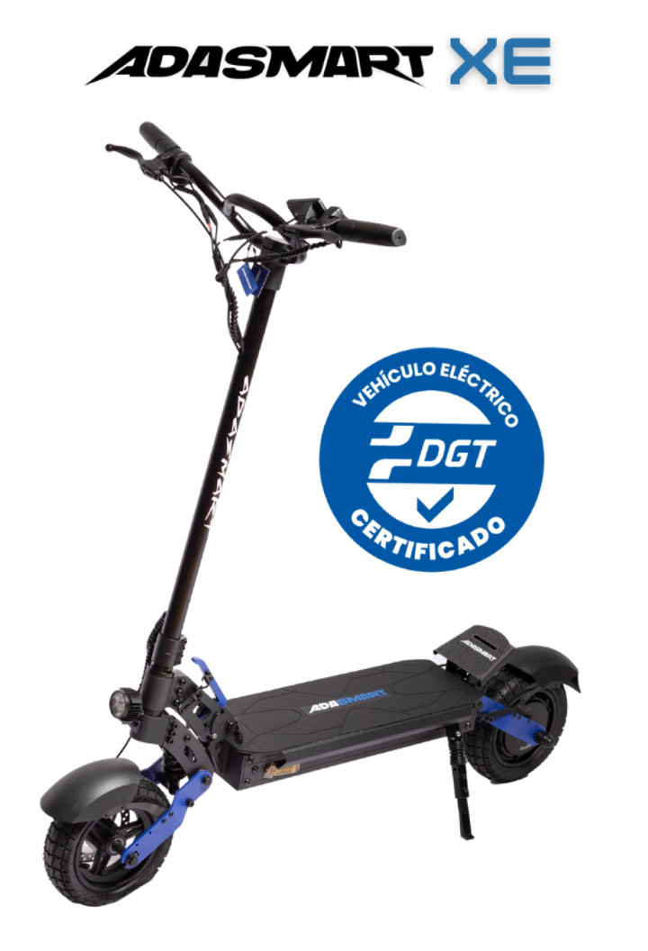 Patinete Eléctrico Adasmart XE 800W 23,4Ah Celdas EVE | Long Range 80 km